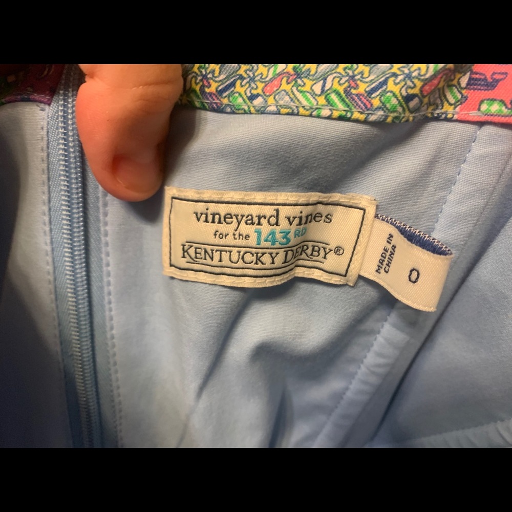 Vineyard Vines Kentucky Derby Patchwork Dress - Picture 2 of 3